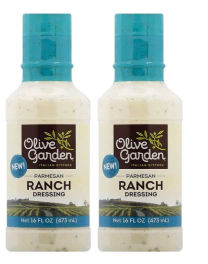 Aderezo Ranch de parmesano Olive Garden