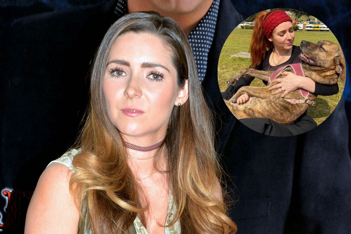 Ariadne Díaz announces with great pain that her dog was eaten by a crocodile