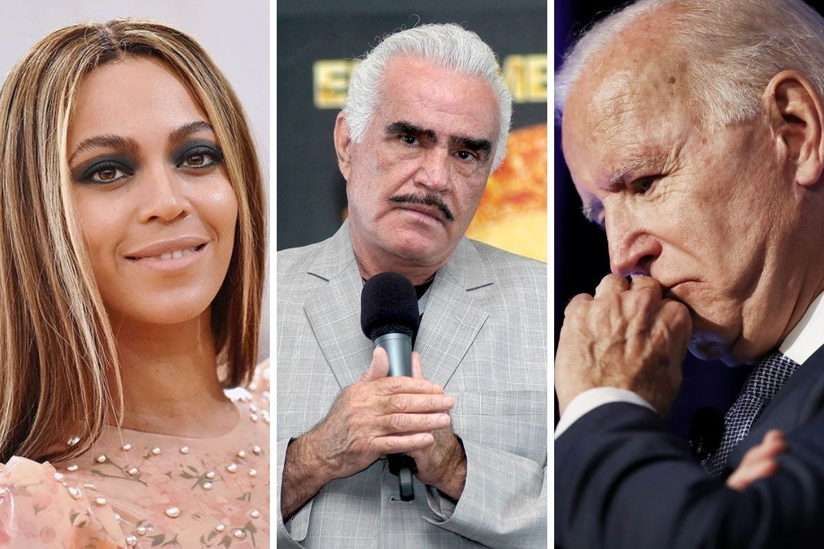 Beyoncé y Joe Biden lamentan muerte de Vicente Fernández.