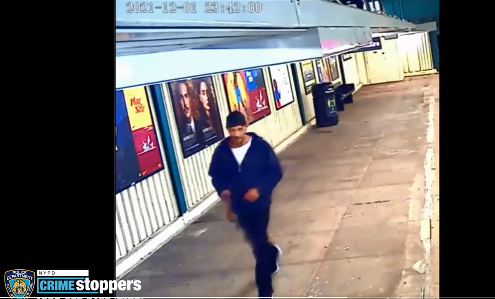 VIDEO: NYPD busca a ladrón que cojea y acecha en la Línea 7 en Queens