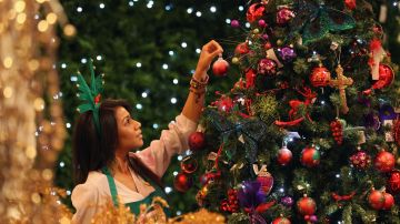 árbol navidad artificial