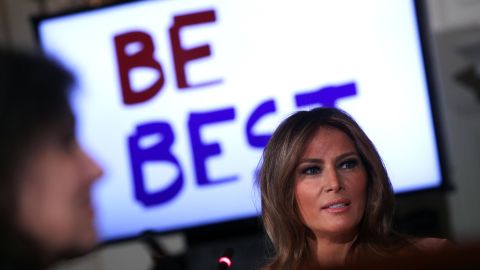 La exprimera dama Melania Trump.