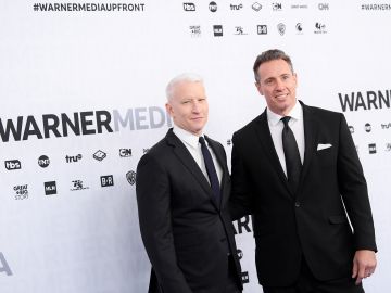 En la imagen aparecen Anderson Cooper junto a Chris Cuomo.