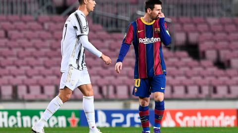 Messi y Cristiano