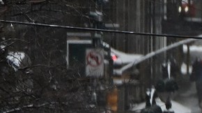 Lluvia en Manhattan, NY.