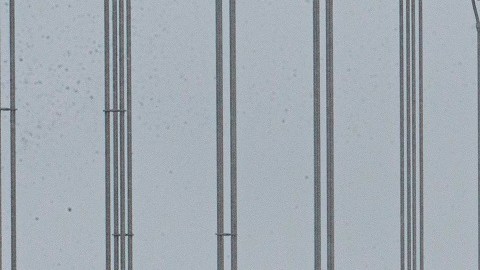 "George Washington Bridge" conecta a NJ con NY, sobre el río Hudson.