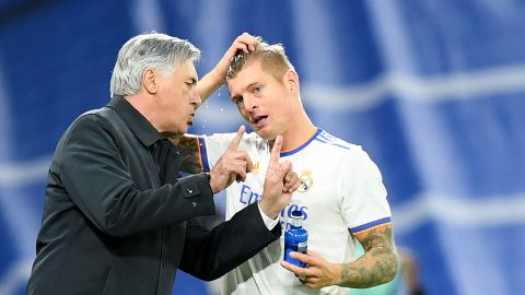 Ancelotti y Toni Kroos