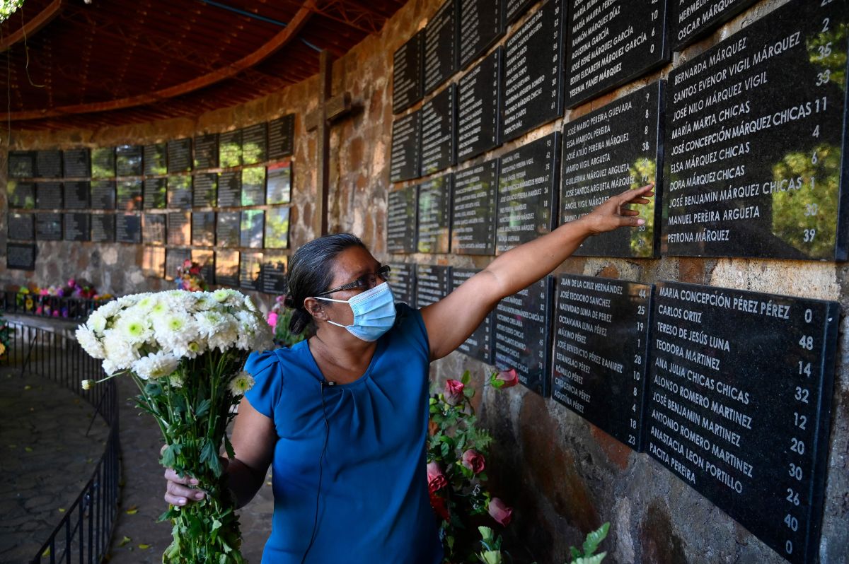 En la masacre de El Mozote, en El Salvador, más de la mitad de las víctimas fueron niños.