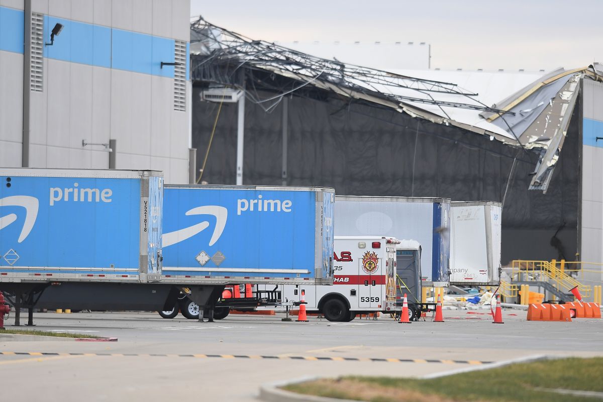 Amazon afirmó que luego de las alertas de tornado, intentaron resguardar a los trabajadores a un área de refugio.