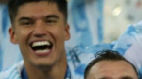 Lionel Messi levanta la Copa América el 10 de julio de 2021 en Maracaná.