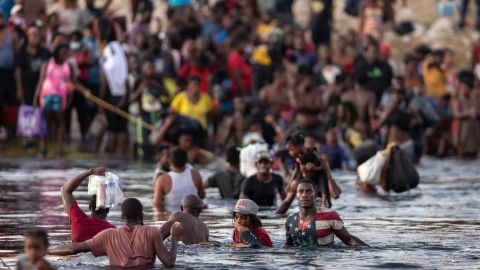 Inmigrantes haitianos