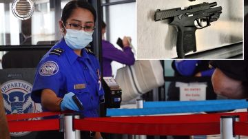 Alarma a TSA récord de armas cargadas que viajeros transportan en aeropuertos
