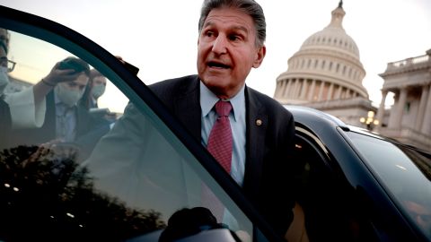 El senador Joe Manchin, de West Virginia.