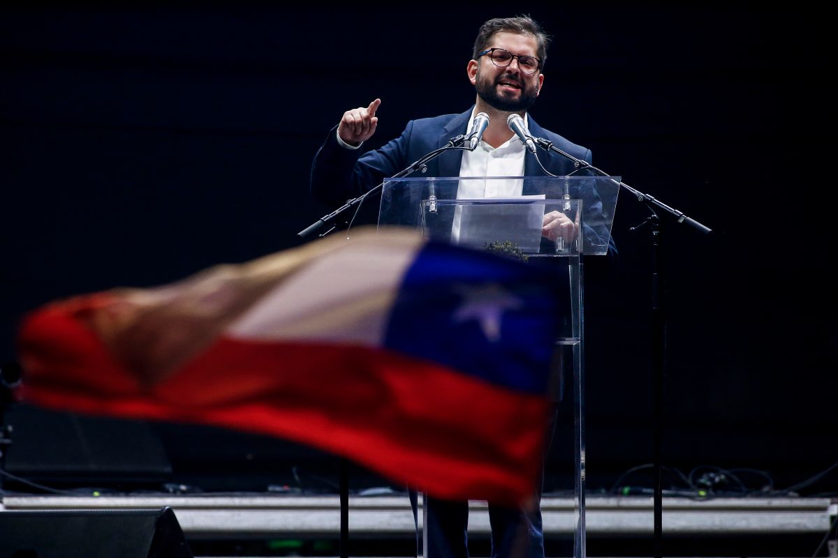 The United States congratulated Gabriel Boric after winning the elections in Chile
