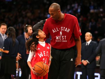 Kobe Bryant y Gianna Bryant