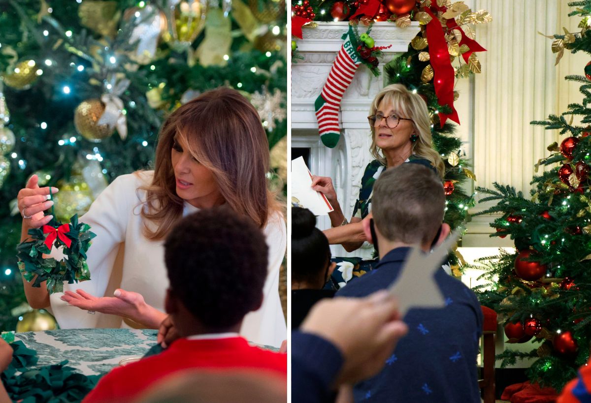 Arman controversy over who put better Christmas decorations in the White House: Jill Biden or Melania Trump?