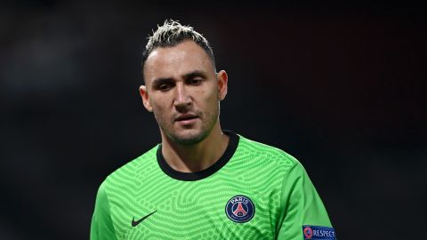 Keylor Navas, portero costarricense del PSG.