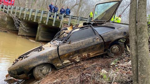 El automóvil de Kyle Wade Clinkscales