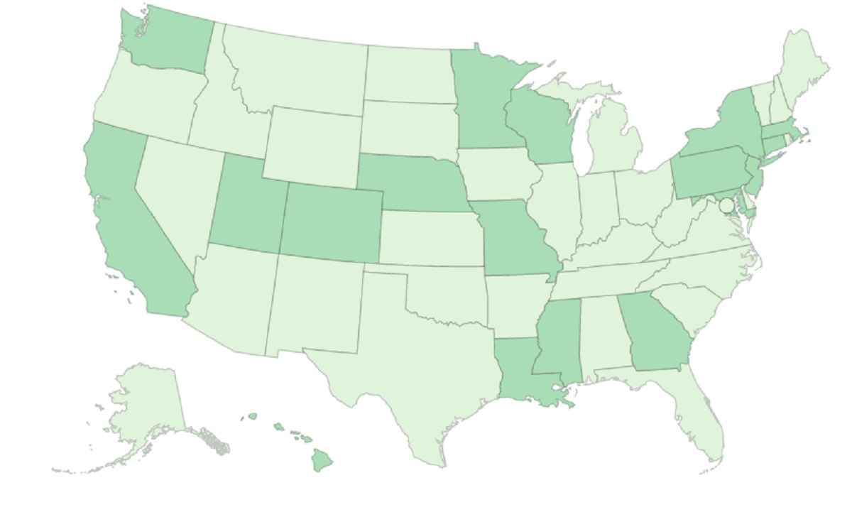 Estados Unidos tiene casos de Ómicron en 17 estados.