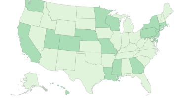Estados Unidos tiene casos de Ómicron en 17 estados.