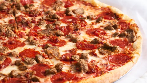 Pizza de carnes