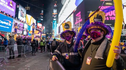 La celebración de Año Nuevo en Times Square sigue en pie pero reducida en un 75%