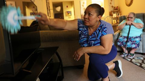 En Nueva York el 77% de las cuidadoras del hogar son de las minorías.