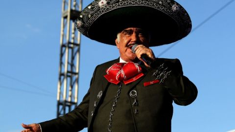 Así fue la despedida de Vicente Fernández en el arena VFG dentro de su rancho en Jalisco