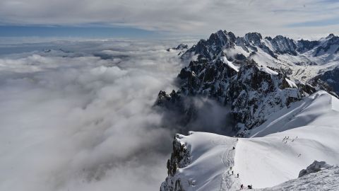 Tesoro alpinista Mont Blanc