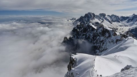 Tesoro alpinista Mont Blanc