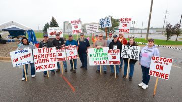 Huelga de trabajadores en Kellogg's .