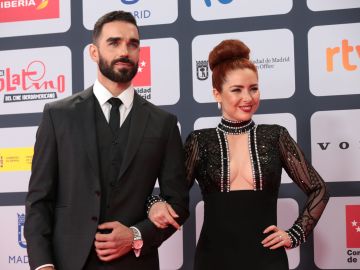 La actriz Ariadne Díaz junto a su esposo el también intéprete Marcus Ornellas.