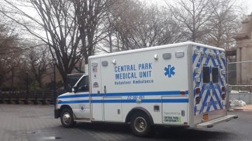 Ambulancia en Central Park, NYC.