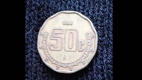 La moneda mexicana de 50 centavos que cuesta casi $2,000 dólares