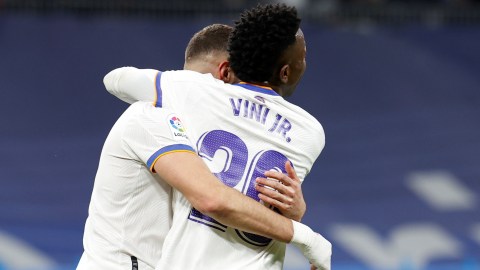 Benzema y Vinicius