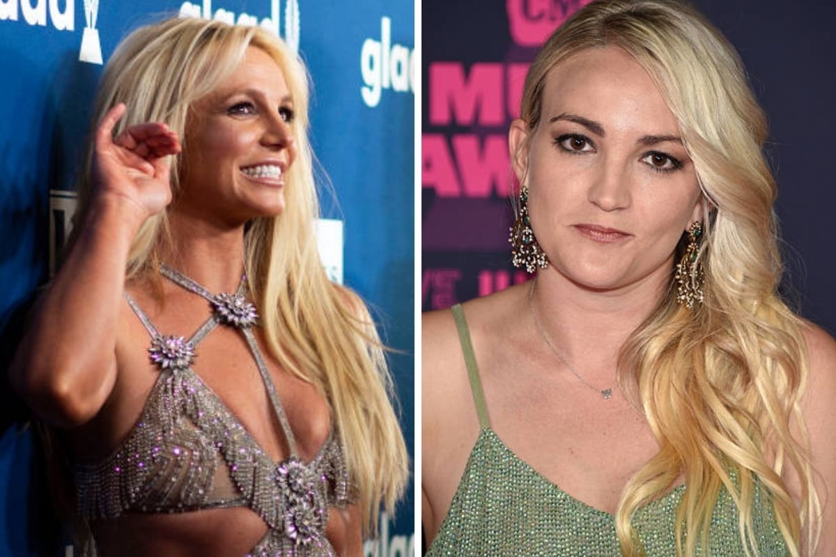 Britney Spears y su hermana menor Jamie Lynn.