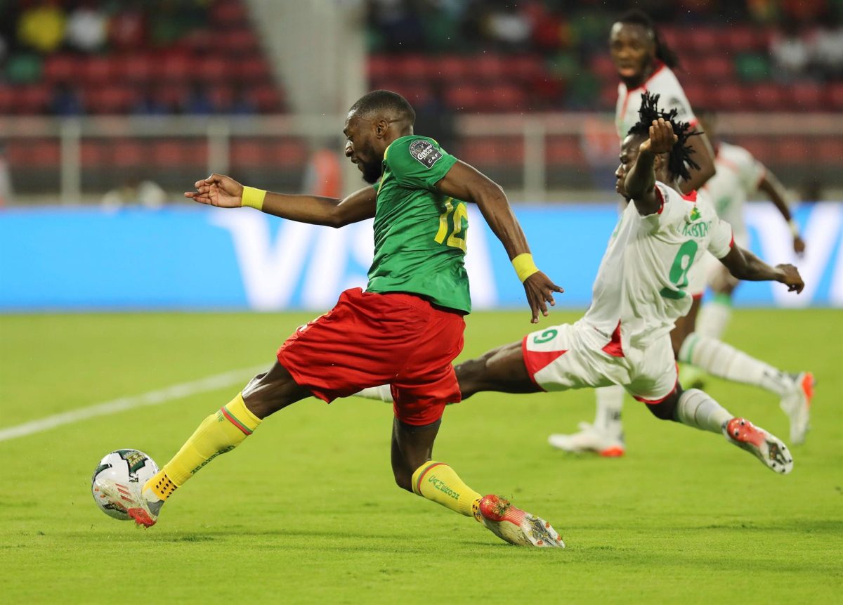 El partido se llevó a cabo con normalidad y Camerún derrotó a Comoras.