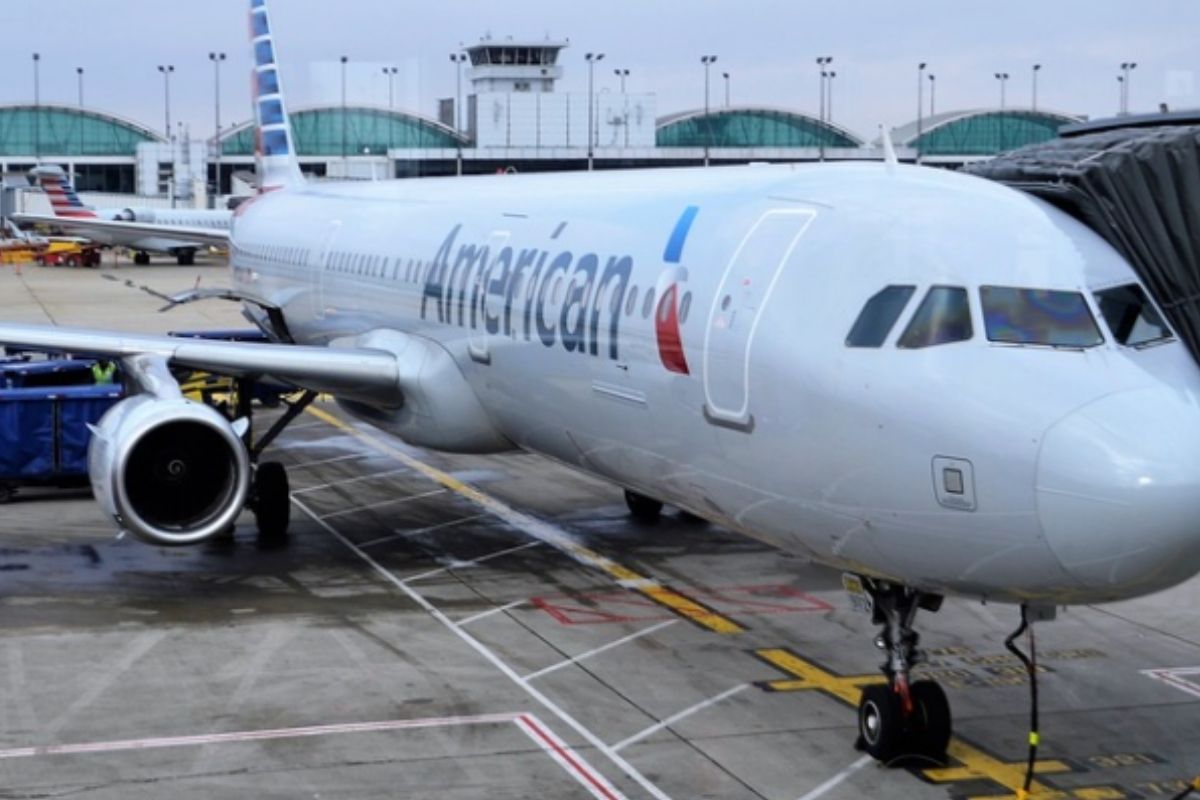 Aeronave de American Airlines.