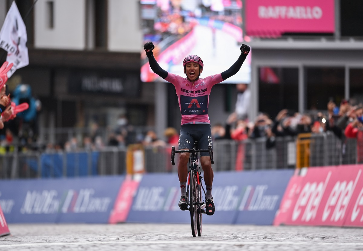 Bernal ganó el Giro de Italia en 2021 para emular lo hecho por Nairo Quintana.