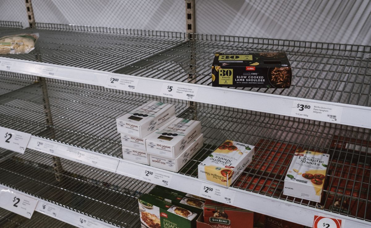 Se percibe escasez de alimentos en Estados Unidos ante disrupciones que