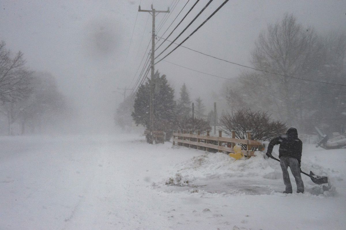 La tormenta invernal podría afectar a más de 70 millones de personas en la costa este.