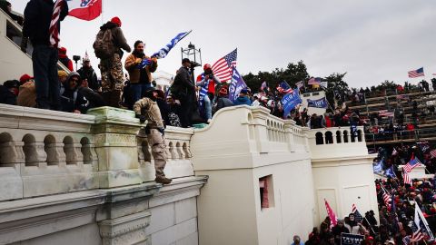 La insurrección del 6 de enero del 2021 en el Capitolio.