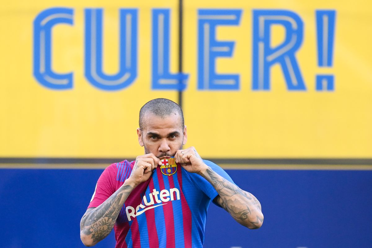Dani Alves lived a true dream on his return with FC Barcelona