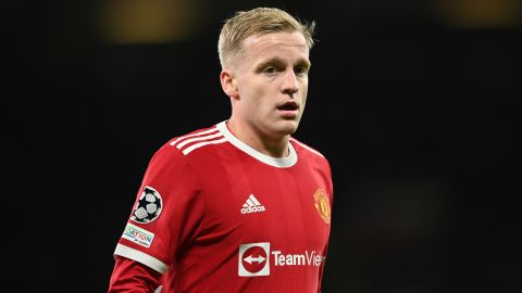 Donny van de Beek, Manchester United, Everton