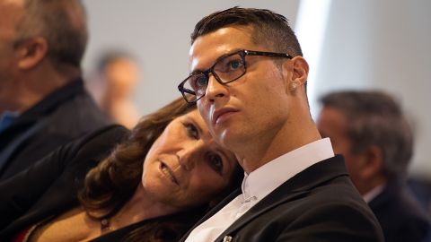 Cristiano Ronaldo y Dolores Aveiro