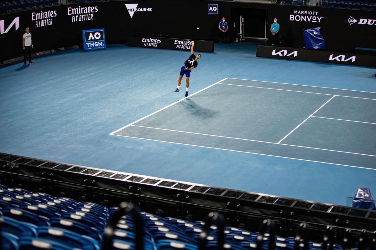 El caso Djokovic no retrasará el Abierto de Australia pero si la publicación del orden de juego