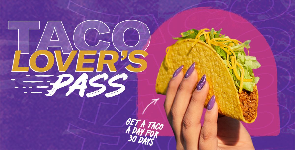 Taco Bell launches subscription program where they will give you a taco every day