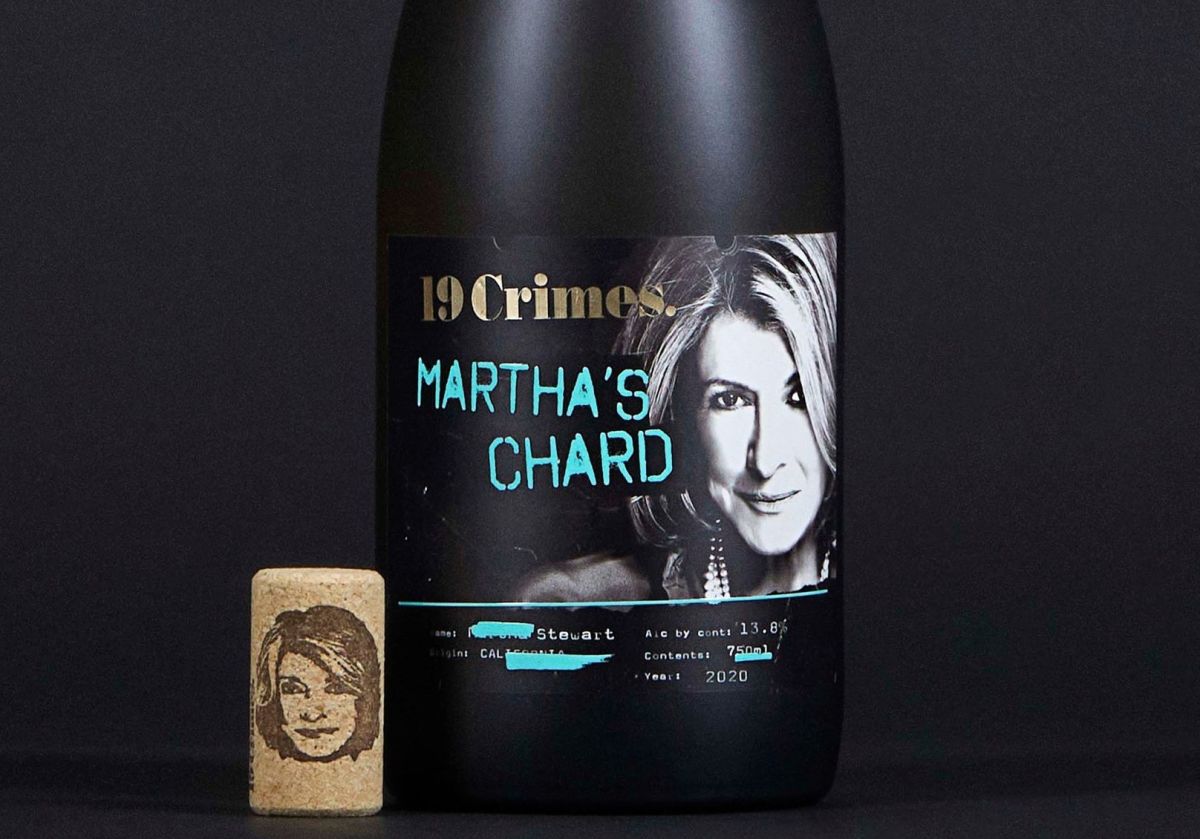  "El mundo no necesitaba otro chardonnay, así que creé uno que es limpio", señaló Martha Stewart.