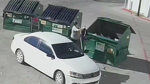 Una mujer de 18 años fue vista llegando al contenedor de basura en North Thorp Street en Hobbs alrededor de las 2 pm del pasado viernes.