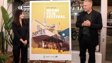 Festival de Cine de Miami donde aparece su director ejecutivo, Jaie Laplante, y su directora de programación, Lauren Cohen.